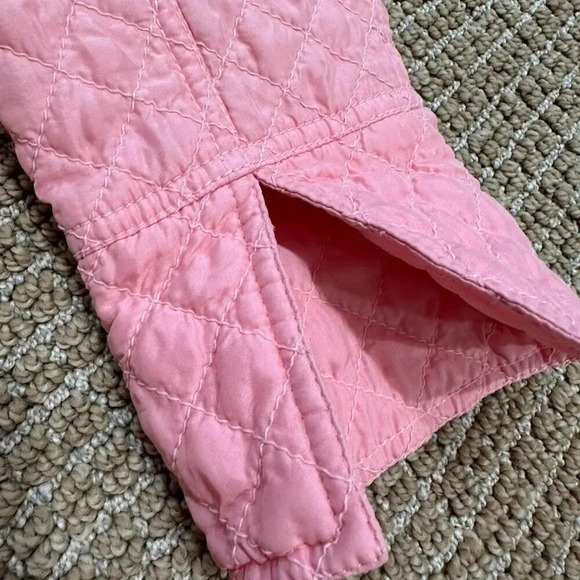 Vintage Baby Pink Quilted Coat - Picture 4 of 7